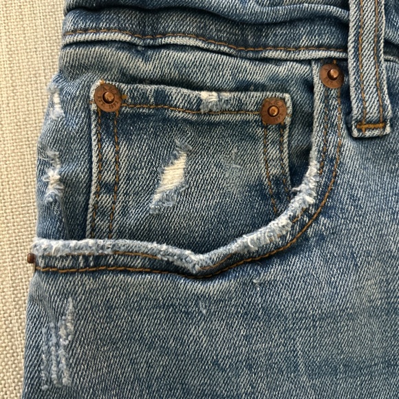 Abercrombie and Fitch Ankle Straight Ultra High Rise Jeans  Size 27|4R - Picture 3 of 9